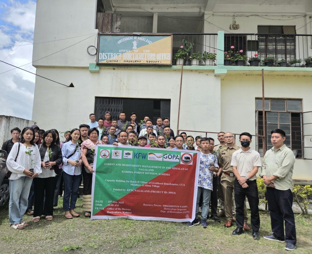 A capacity building on horticulture with special focus on orange and banana cultivation held in Kohima on July 29.